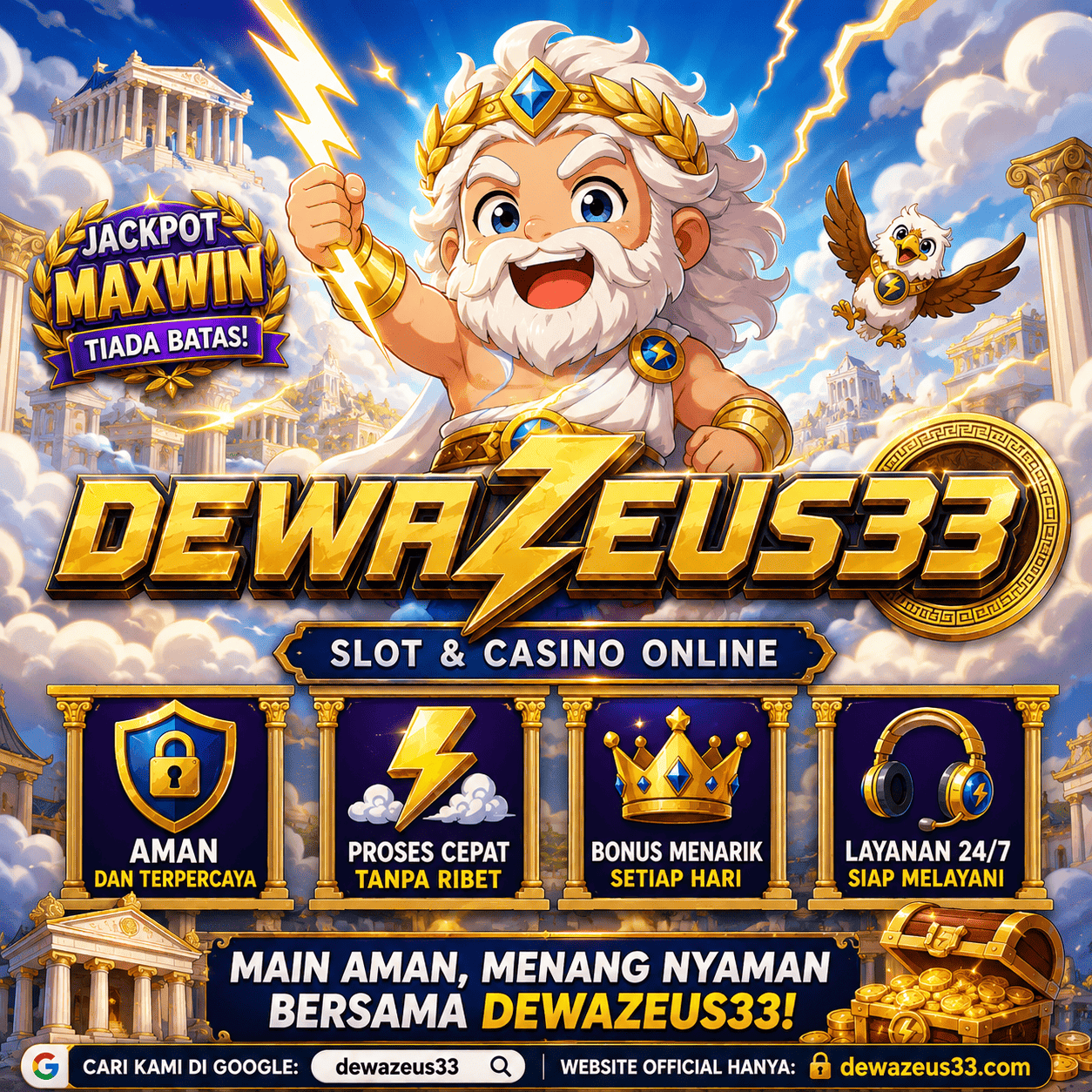 Banner DEWAZEUS33